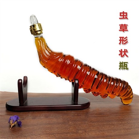河间华企冬虫夏草酒瓶+汽车酒瓶+大象酒瓶+人参酒瓶+钻石醒酒器