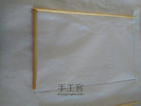 用筷子做的面巾纸盒/储物盒 第6步