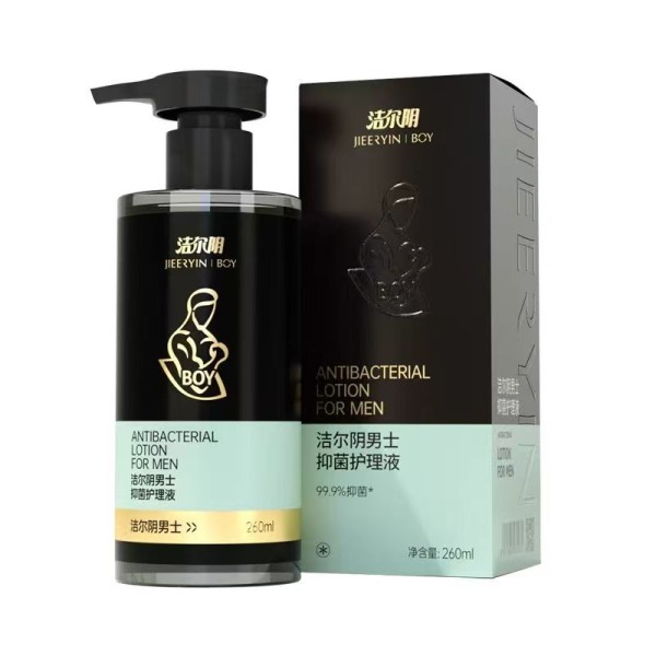 木质香型！洁尔阴男士抑菌私处清洗液260ml