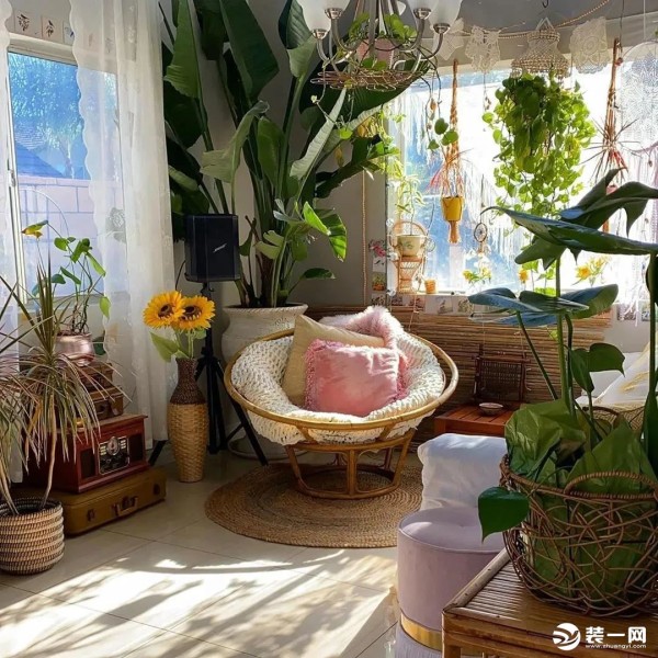 用绿植打造属于你的“绿野仙踪”，室内绿植摆放设计方案分享图