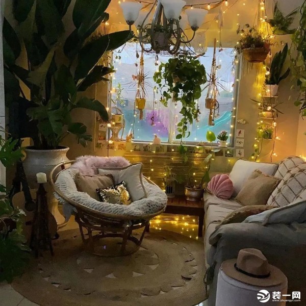 用绿植打造属于你的“绿野仙踪”，室内绿植摆放设计方案分享图