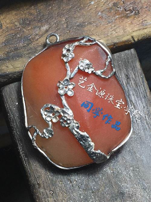 广州艺金源珠宝学院 学员纯手工制作课程作品