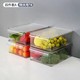 冰箱收纳盒带盖食品级蔬菜食物整理神器水果保鲜盒冷藏专用储物盒