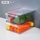 冰箱收纳盒带盖食品级蔬菜食物整理神器水果保鲜盒冷藏专用储物盒