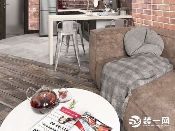工业家装风格装修效果图