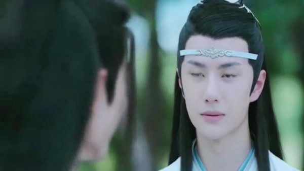 陈情令：魏无羡蓝湛深情对视，魏无羡甜甜一笑，蓝湛的心都沦陷了
