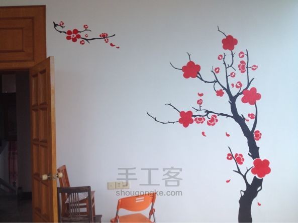 DIY手绘墙 第4步