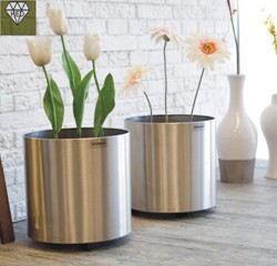 北京阳台绿化花盆客厅花箱花器厂家