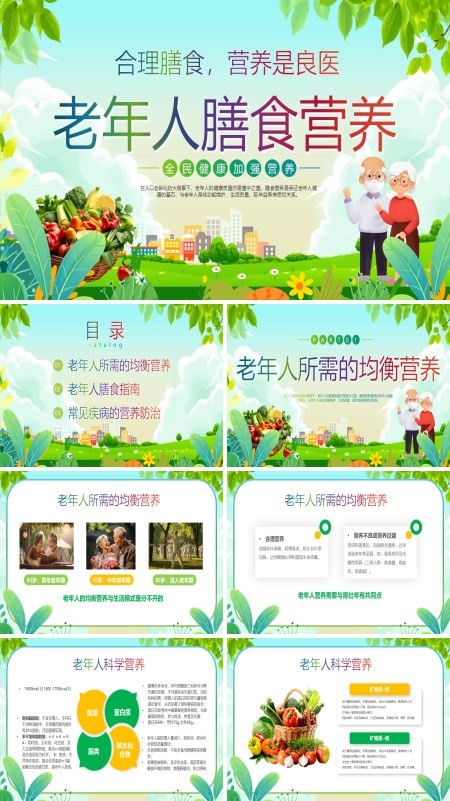 老年人营养与膳食指南PPT