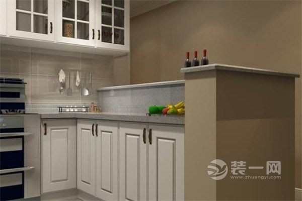 厨房岛台效果图