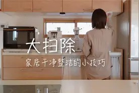 清洁vlog|治愈大扫除,家居干净整洁的小技巧视频封面