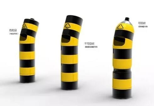 那些灵感爆棚的国外垃圾桶设计 