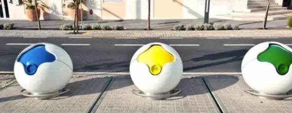那些灵感爆棚的国外垃圾桶设计 