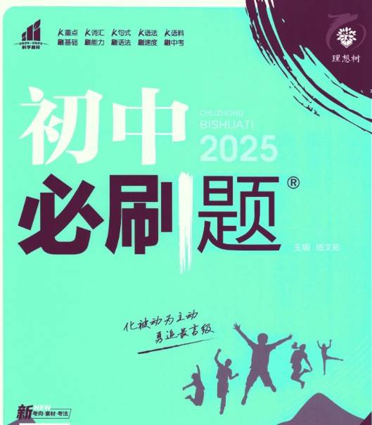 2025版 初中必刷题 全科多版
