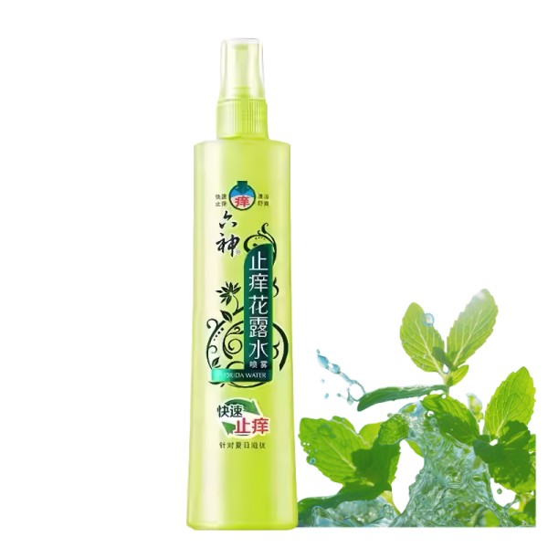 六神驱蚊止痒花露水180ml*2瓶