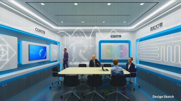你知道如何在公司展厅设计中运用照明设计来营造氛围吗？