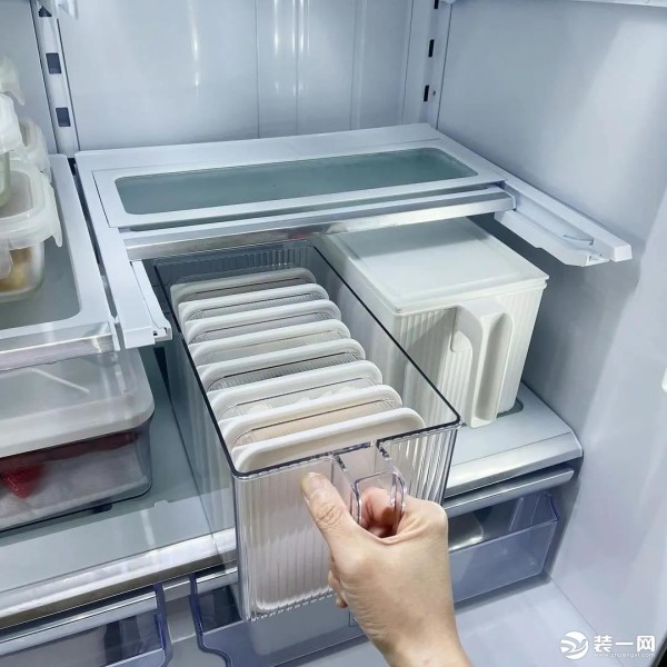 冰箱收纳示意图