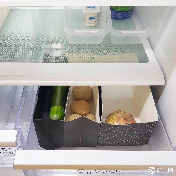 冰箱收纳示意图