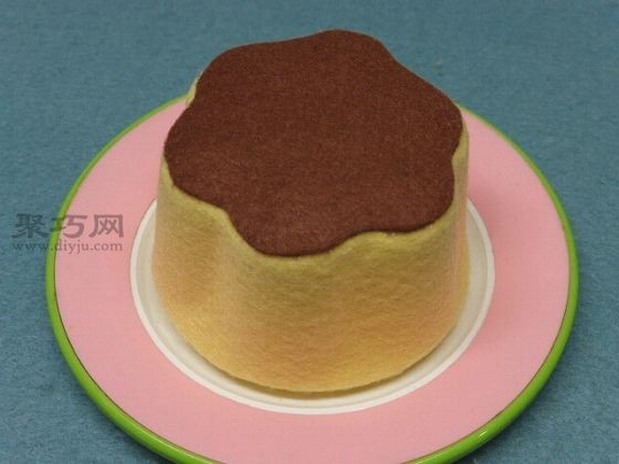儿童布艺手工教程 教你如何用布制作玩具甜点小布丁