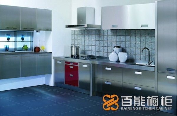 广东橱柜定制_不锈钢橱柜定制_全不锈钢橱柜3
