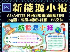 新能源主题手抄报 安全主题手抄报