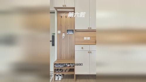 挑战全网！十款超美玄关柜设计，收藏必备！