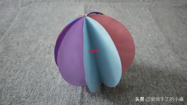 幼儿园手工教程，简单好看的折纸灯笼，简单几步轻松完成