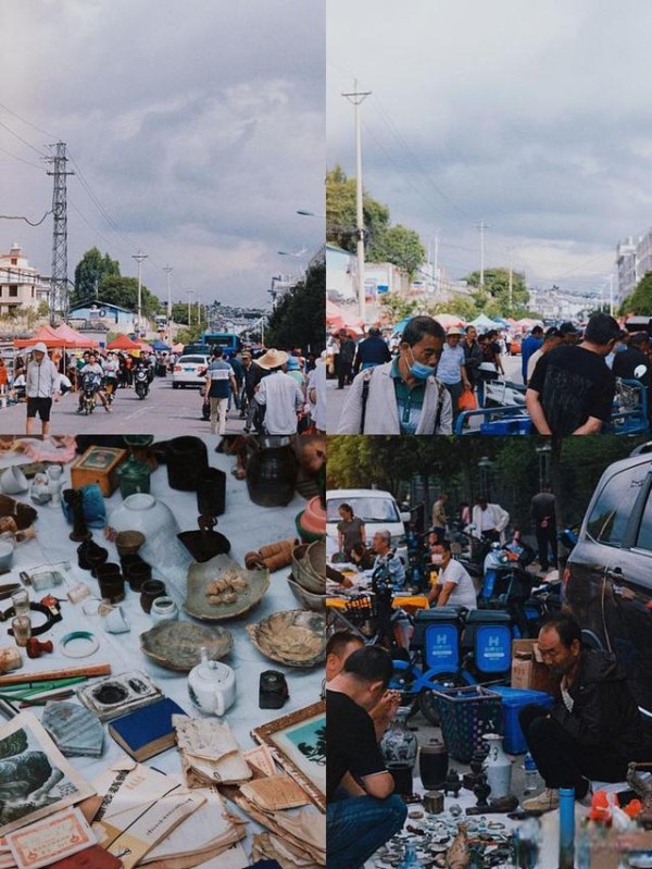 大理二手市场|跟深夜庇护所逛旧物市集-有驾