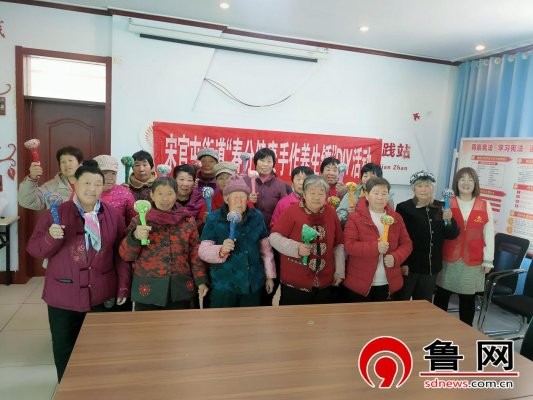 【文化社区建设】德州天衢新区宋官屯街道：开展“春分健康 手作养生锤”DIY活动