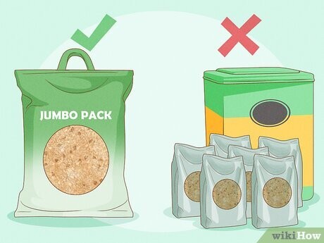 Step 2 购买简装食物。