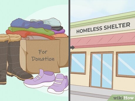 Step 1 捐赠物品。