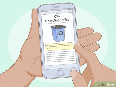 Step 3 遵守所住城市的回收政策。