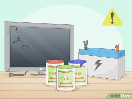Step 4 妥善处理废物和有害垃圾。