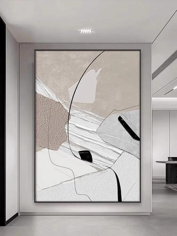 现代简约装饰画画