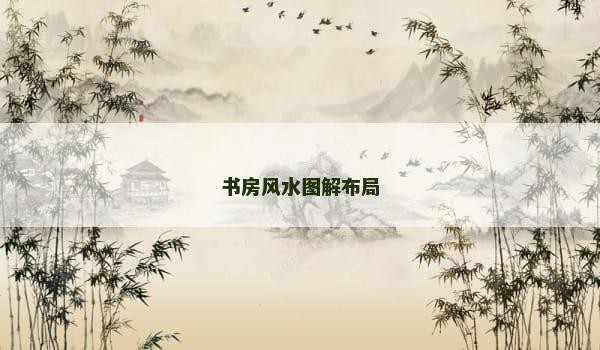 书房风水图解布局