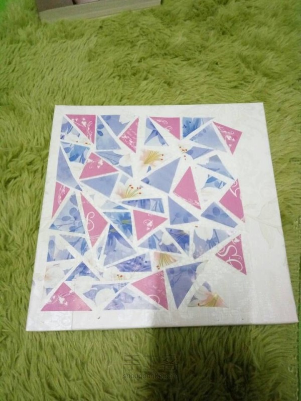 变废为宝之装饰画 第3步