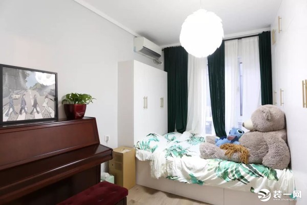 120㎡三室次卧装修效果图