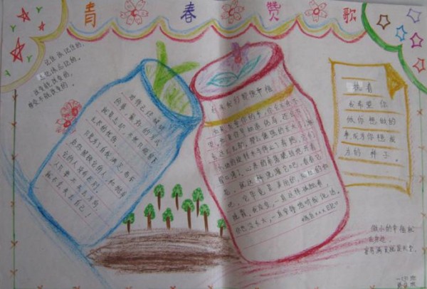 关于青年节的手抄报