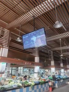 科技赋能“菜篮子”！电科峰泰两个智慧农贸市场案例顺利验收