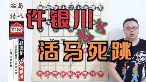 许银川“误中·赵国荣”飞刀：长考10分钟、活马死跳鬼手反杀