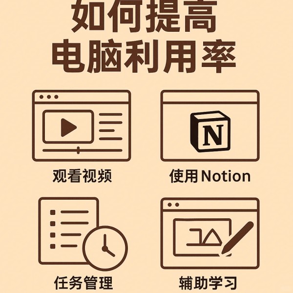 如何提高电脑利用率（大学生版）