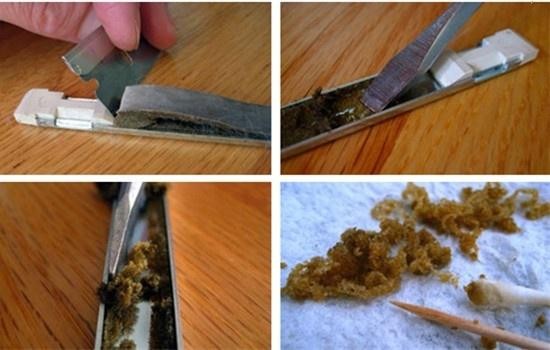 家用编织机日常护理之如何自己更换压针条海绵手工教程 第3张