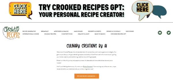 Crooked Recipes
