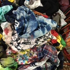 长期高价回收优质旧衣服夏装统货 福建出口工厂