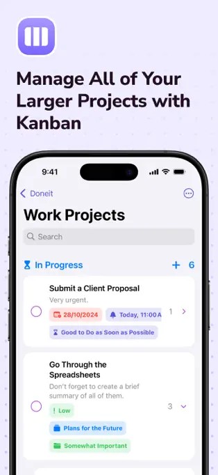 Doneit - 项目、任务管理工具[macOS、iOS、Apple Watch][内购限免]