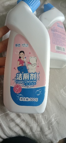 蓝漂洁厕灵马桶清洁剂500g*3瓶除臭洗厕所洁厕液去异味除尿垢家用晒单图