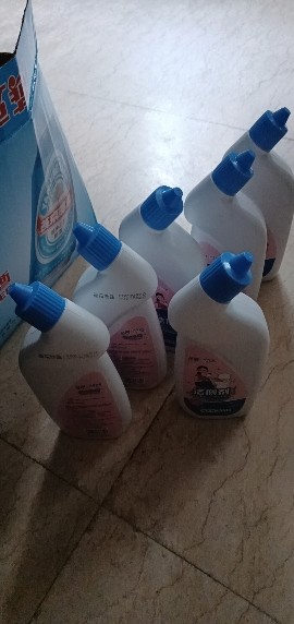 蓝漂洁厕灵马桶清洁剂500g*3瓶除臭洗厕所洁厕液去异味除尿垢家用晒单图
