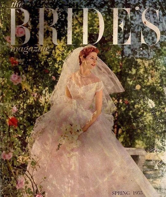40、50年代的新娘!复古婚纱真的太好看!