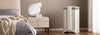 IQAir products displayed in bedroom