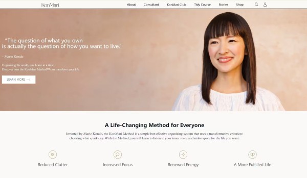 近藤麻理惠 | 人生整理魔法 官方网站 | KonMari | Marie Kondo